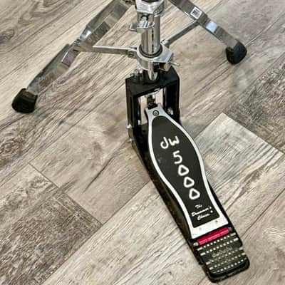 DW DWCP5500TD 5000 Series Delta II Heavy Duty Double-Braced Rotating 2-Leg Hi-Hat Stand 2020s - Chrome image 2