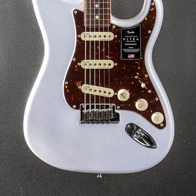 Fender American Ultra Stratocaster - Arctic Pearl w/Rosewood image 2