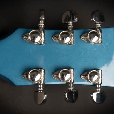 2017 Gibson Memphis Custom ES-335 Block - Pelham Blue | USA Limited Edition Semi-Hollow Burstbucker Humbucker Pickups | CoA OHSC image 17