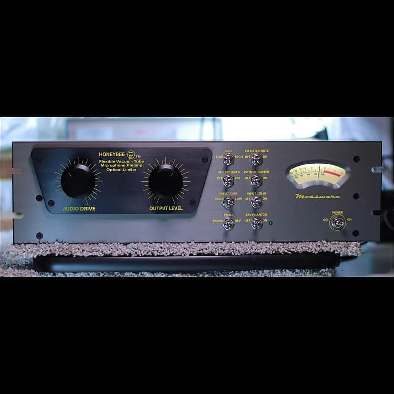 HONEYBEE VACUUM TUBE MIC PREAMP with OPTICAL LIMITER image 1
