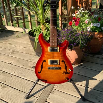 PRS Hollowbody II 2007 - Dark Cherry Sunburst image 1