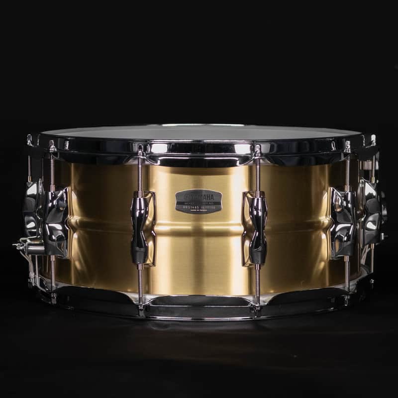 Yamaha 14" x 6.5" Recording Custom Brass Snare Drum image 1