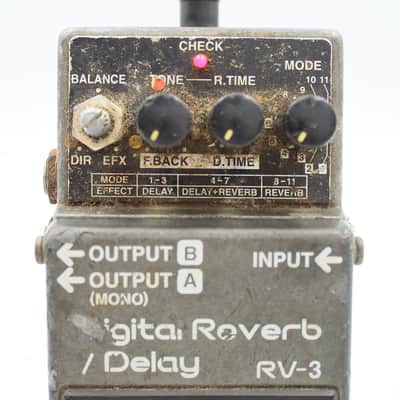 Boss RV-3 Digital Reverb / Delay Pink Label Guitar Effect Pedal FK97704 image 3