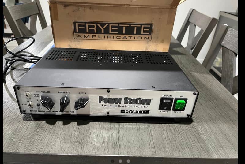 Fryette PS‑2 Power Station Integrated Reactance Amplifier 2010s - Silver image 1