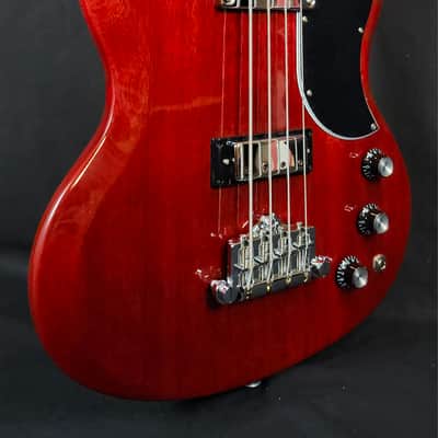 Gibson BASG00HCCH1 SG Standard Bass, Heritage Cherry, W/HSC image 6