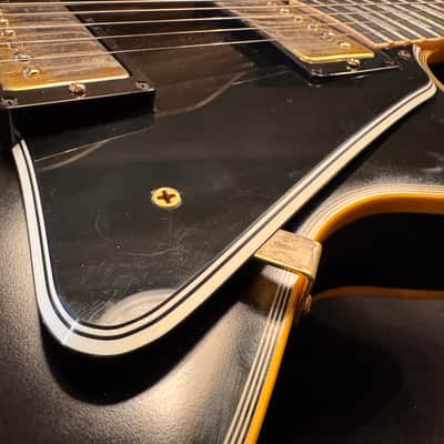 Gibson Les Paul Custom Shop Historic Black 5 Ply Reissue Pickguard and Aged Bracket Set image 3