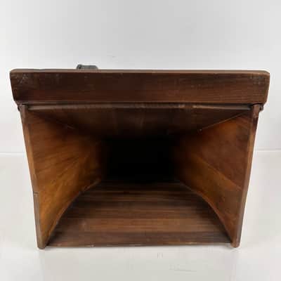 Atwater Kent Radio Horn Wood Vintage Tombstone image 3