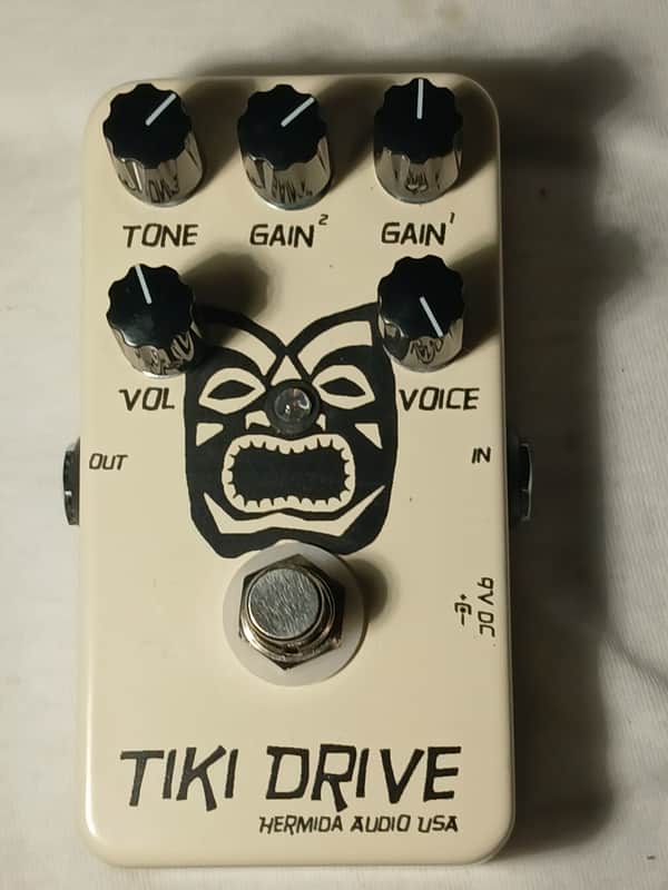 Hermida Audio Tiki Drive Mint Condition Overdrive Pedal w/ Original Box image 1