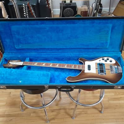 Rickenbacker 4001 1976 -Dark Autumn Glow image 6