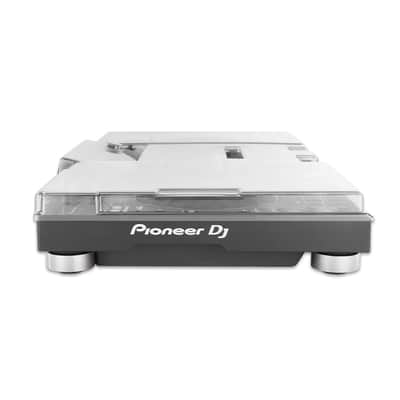 Decksaver DS-PC-XDJXZ Polycarbonate Cover for Pioneer XDJ-XZ DJ Controller Bundle with Polishing Cloth – Smoked/Clear Protection, Shields from Dust, Liquids & Impact, Fits Flight Cases image 5