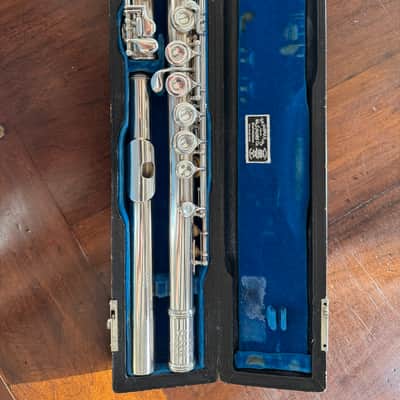 W.S. Haynes Solid Silver Flute - Silver Burkart Headjoint Included image 2