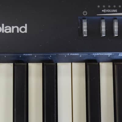 Roland FP-10 Weighted Action 88 Key Electric Piano with Stand – Used - Black image 5
