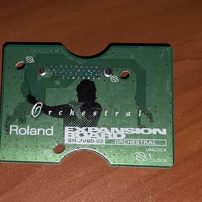 Roland SR-JV80-02 Orchestral Expansion Board 1990s - Green image 1
