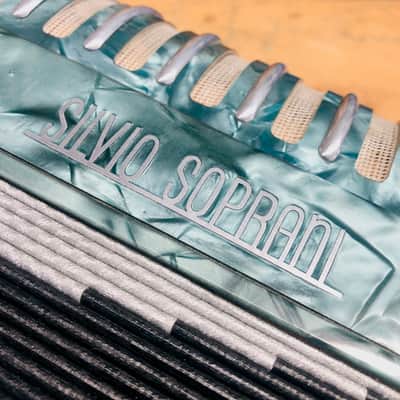 Silvio Soprani 41/120 Petite Piano Key Accordion w/Case image 4