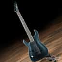 ESP LTD MH-1000 Baritone LH Left-Handed EMG Guitar – Black Satin