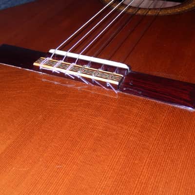 HIROSHI "TOMY" TAMURA C100 1977 - RAMIREZ 1a CLASS FLAMENCO CONCERT GUITAR - CEDAR/CYPRESS image 5