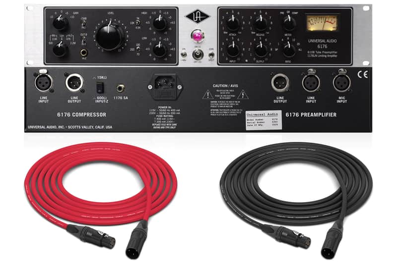 Universal Audio 6176 | Tube Mic Pre + 1176 Compressor | Pro Audio LA image 1