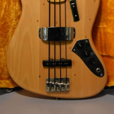 1973 Fender Precision/Jazz Partscaster Bass Fretless Natural w/HSC image 2