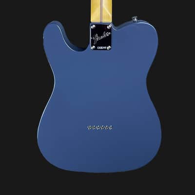 Fender American Professional Classic Telecaster Electric Guitar In Faded Black image 5