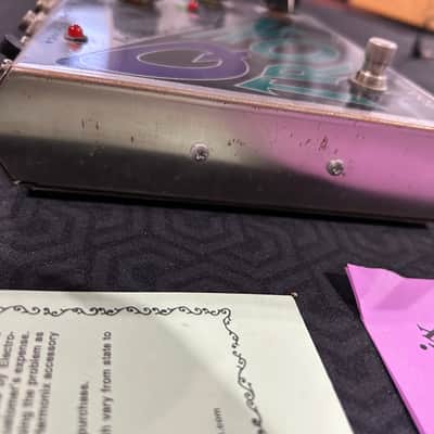 Immagine Electro-Harmonix Q-Tron Envelope Filter 1990s - Silver / Black / Teal - 6