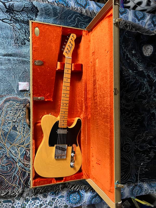 Fender Vintage Hot Rod '52 Telecaster with Seymour Duncan Vintage Mini Humbucker, Maple Fretboard 2007 - 2013 - Butterscotch Blonde