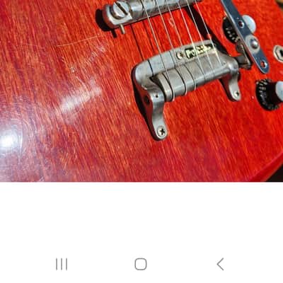 Epiphone Coronet 1961 Cherry rare SB533MV image 8