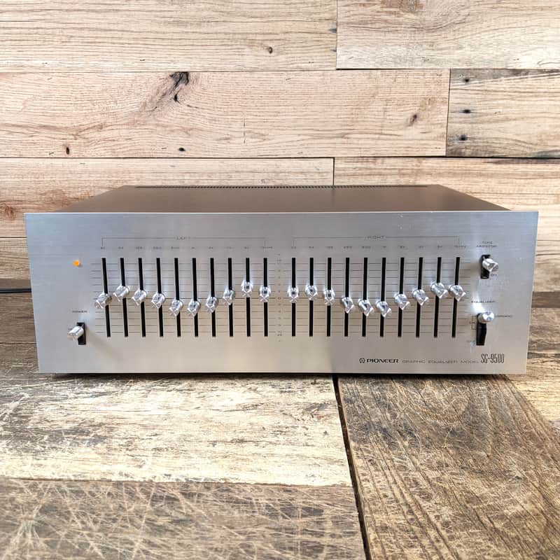Pioneer SG-9500 Stereo vintage 1970's Graphic Equalizer