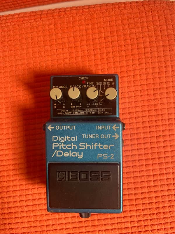 Boss PS-2 Digital Pitch Shifter Delay | Reverb
