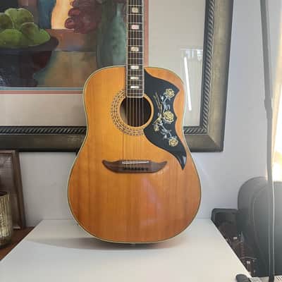 Kawai KF-90 Vintage Acoustic Guitar 60’s-70’s in Sunburst image 3