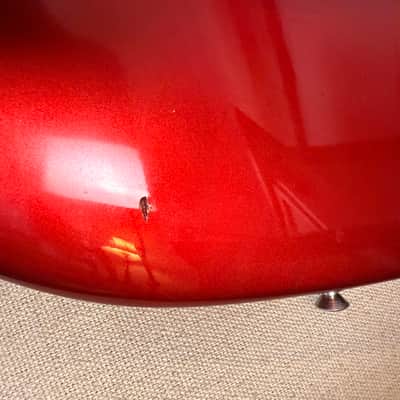 Fender Vintage Hot Rod '57 Stratocaster 2007 - 2013 - Candy Apple Red image 13