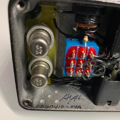 Hermida Audio Nu-Valve Tube Overdrive 2010, hand wired and signed by A. Hermida - White image 9