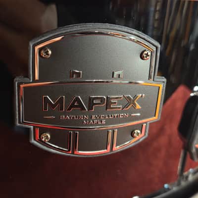Mapex Saturn Evolution Maple 10x8" Tom Black w/ Evans Top Head image 2