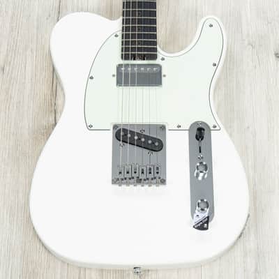Mint Schecter 1732 Nick Johnston Signature PT Guitar, Ebony Fretboard, Atomic Snow image 2