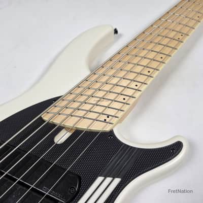 Dingwall NG3 6-String Matte Ducati White Pearl Bass w/ Bag 9.72lbs #19965B B-Stock image 14
