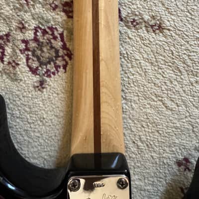 Left Handed Fender 40th Anniversary American Standard Stratocaster with Rosewood Fretboard 1994 - Black image 8