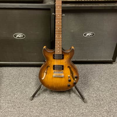 Ibanez AM73B-TF Artcore Series Semi-Hollow Electric Guitar Tobacco Flat image 1