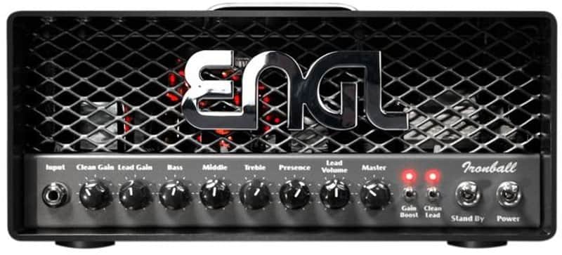 Engl Ironball Type E606 2-Channel 20-Watt Lunchbox Guitar Amp Head 2010s - Black imagen 1