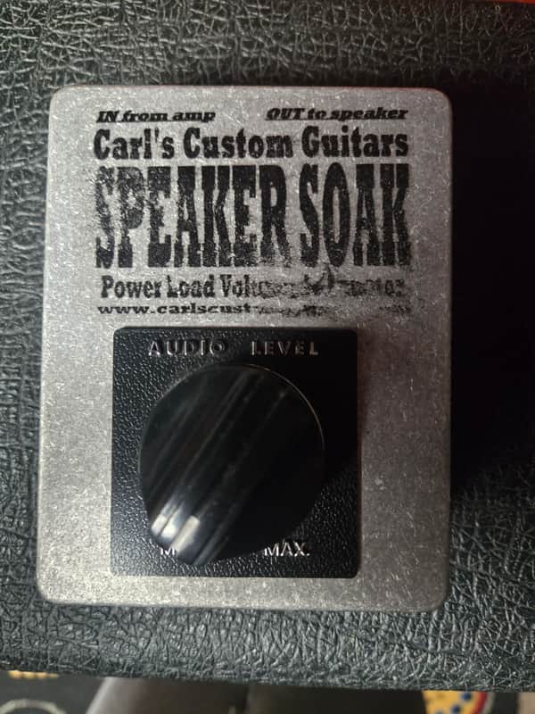 Carl's Custom Guitars Speaker Soak 8 Ohm Attenuator 2010s - Silver image 1