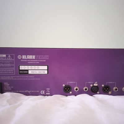 Klark Teknik SQ1G Dual 30-Band Graphic Equalizer 2010s Standard image 3
