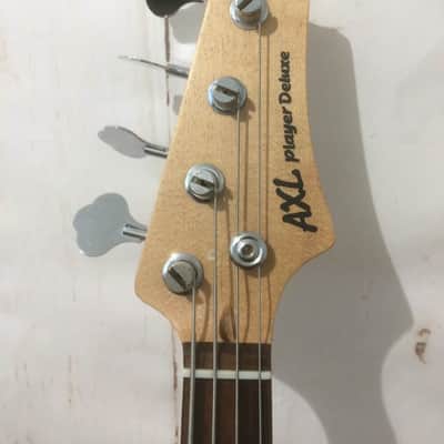 Axl Acrylic Player Deluxe 4 String Bass Fully Serviced & Set Up image 5