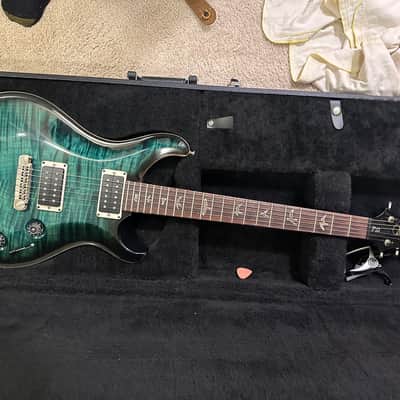 PRS P22 / Custom 22 Piezo Stoptail 10-Top 2012 - 2016 - Teal Black image 4