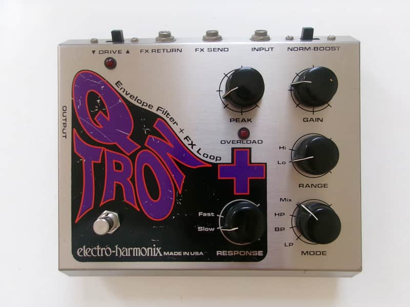 electro-harmonix Qtron エンベロープフィルター Electro-Harmonix Q-Tron + Envelope Filter | Reverb