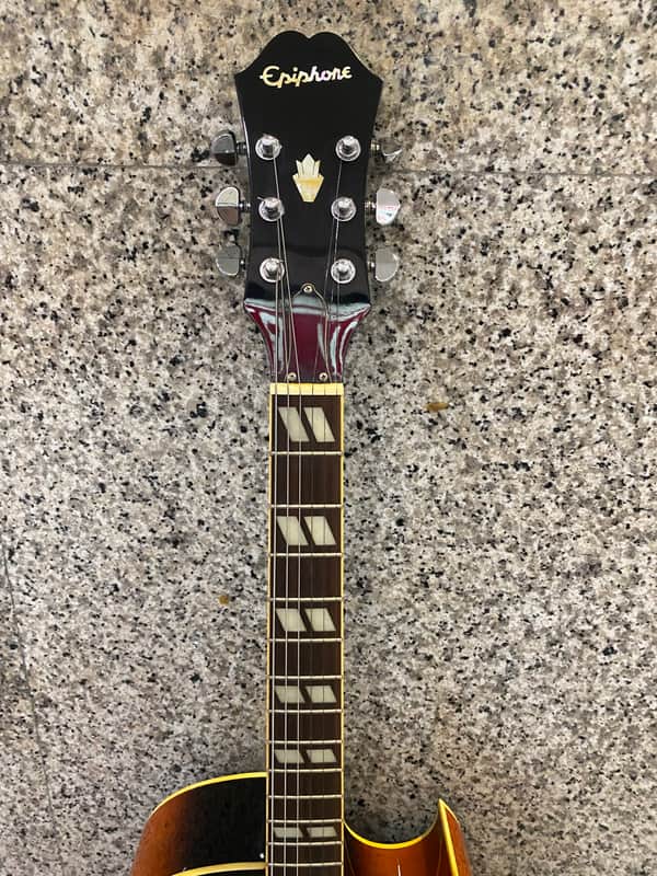2009 Epiphone ES-175 VS Jazz Guitar Vintage Sunburst | Reverb