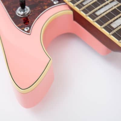PureSalem Guitars La Bruja - Metallic Shell Pink image 8