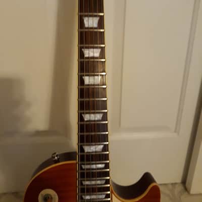 Tokai Love Rock 2002 LS-70 F Sunburst Flame Top Mij - just re-listed image 4