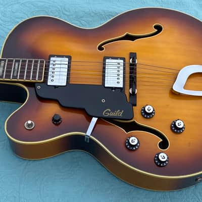 Guild X175-SB LH Lefty 1978 - Sunburst image 5