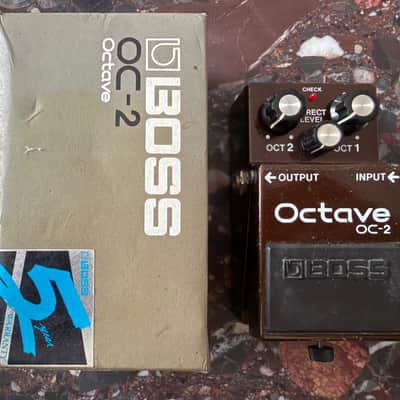 Boss OC-2 Octave (Black Label) 1991 Brown image 1