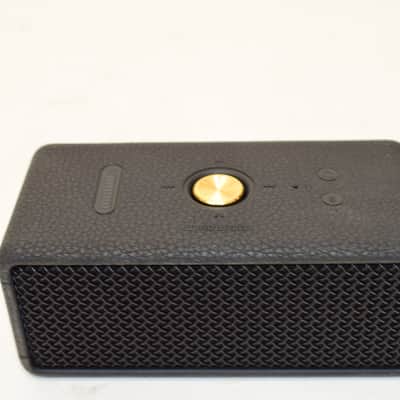 Marshall Emberton III Portable Waterproof Bluetooth Speaker, Black and Brass w/ Box image 3