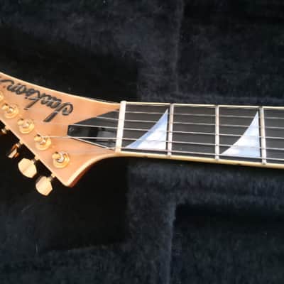 2005 Jackson USA Select Series SLATQH Archtop Solost in natural finish! image 4