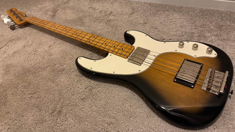 Fender Modern Player Telecaster Bass 2012 - 2013 - 2-Color Sunburst image 1